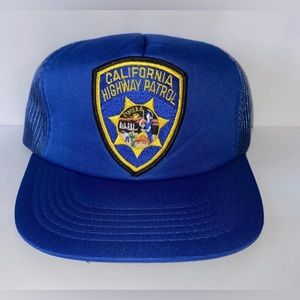 Vintage 80’s California Highway Patrol Trucker’s Hat